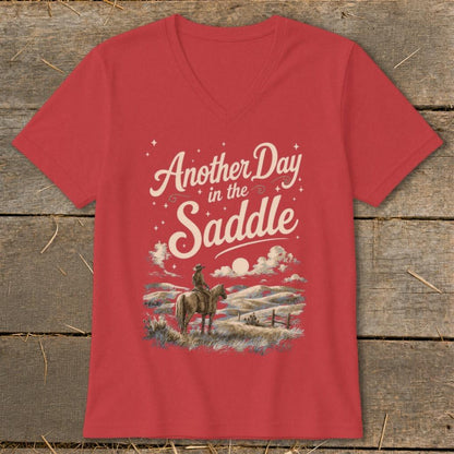 Another Day in the Saddle V-neck