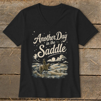 Another Day in the Saddle V-neck