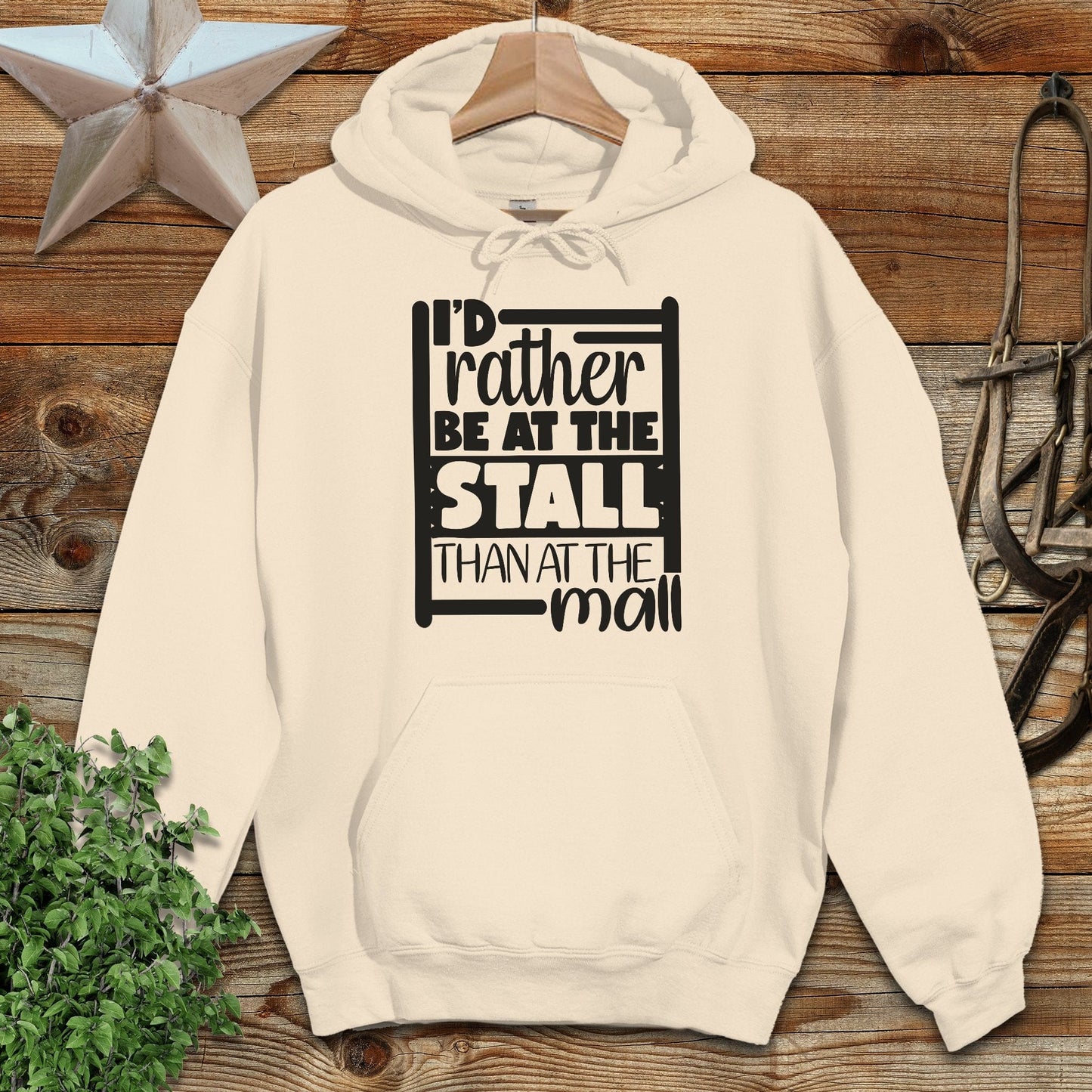 At The Stall Hoodie