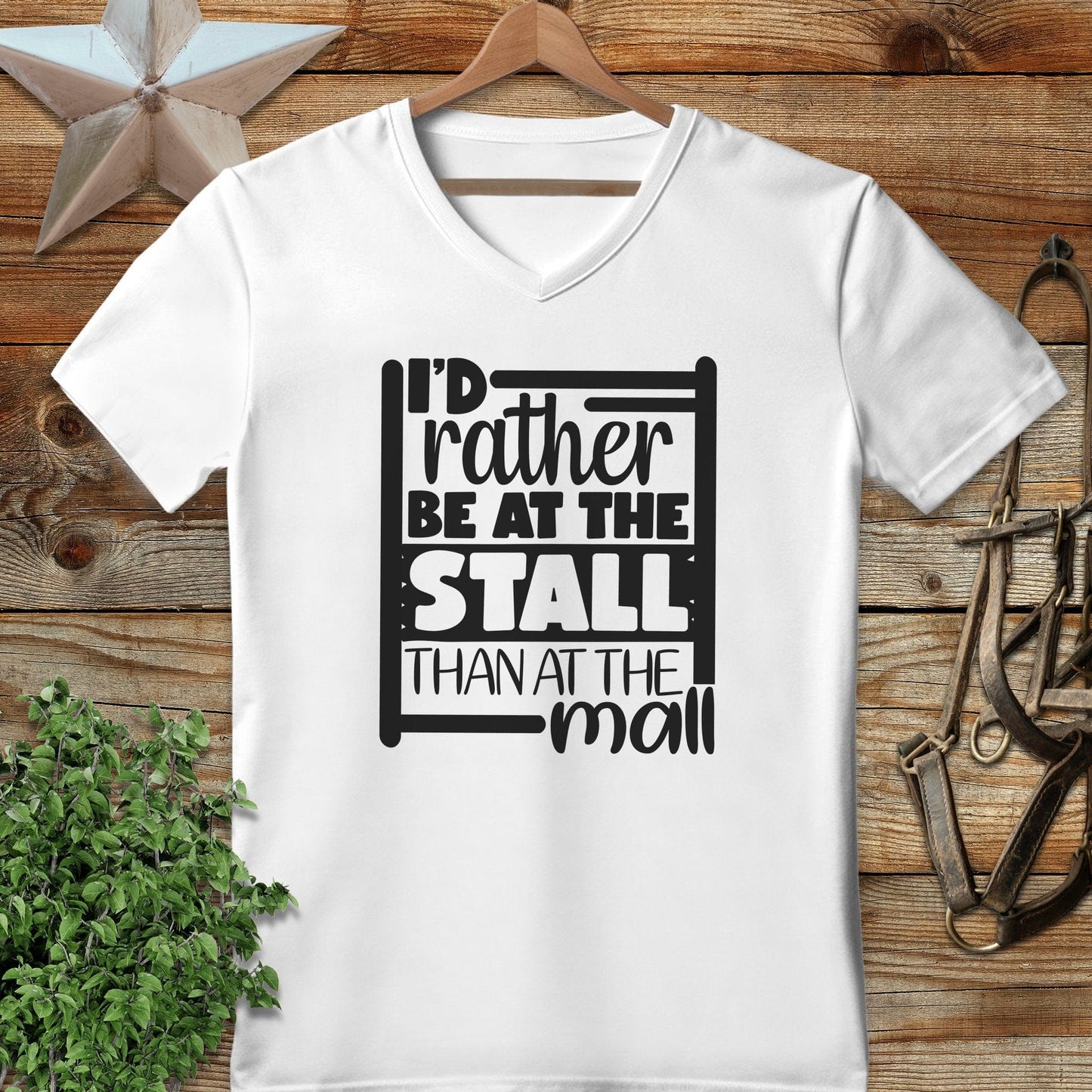 At The Stall V-neck