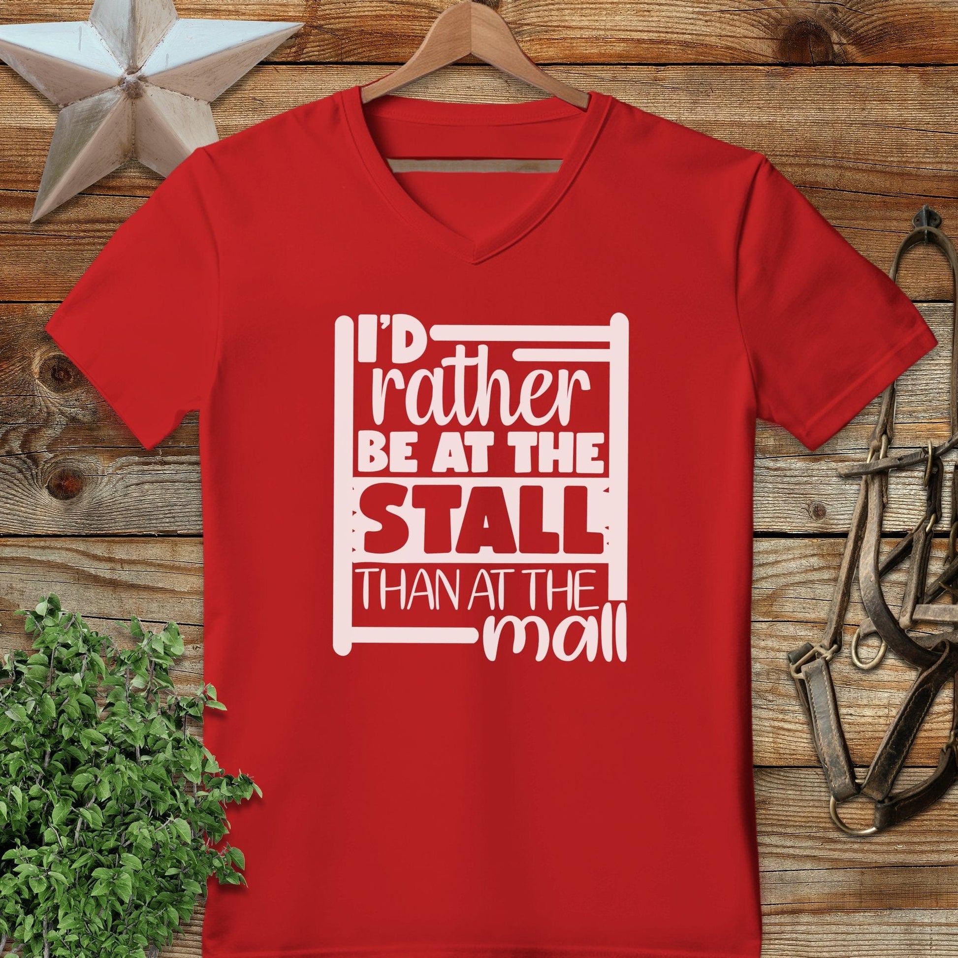 At The Stall V-neck