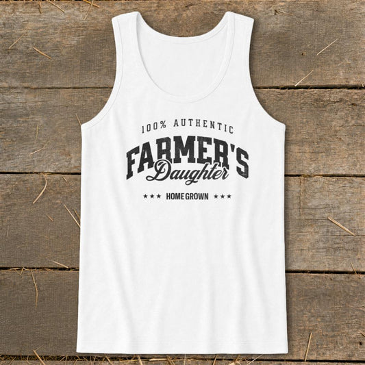 Authentic Farmers Daughter Tank Top - White