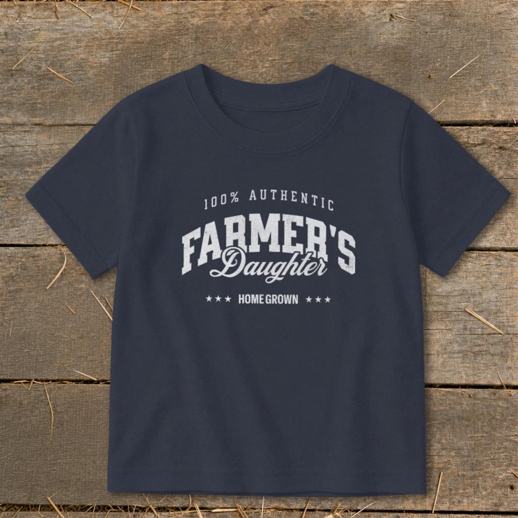 Authentic Farmer's Daughter Toddler Tee