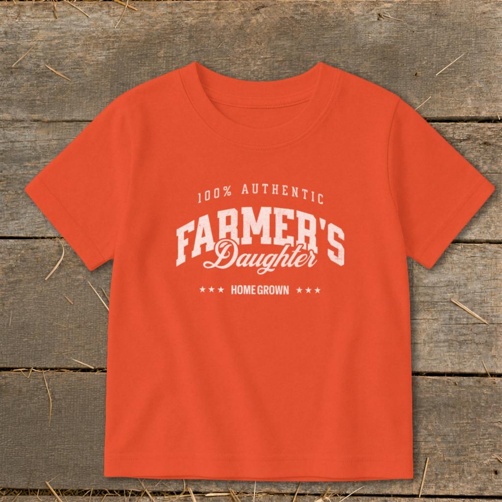 Authentic Farmer's Daughter Toddler Tee