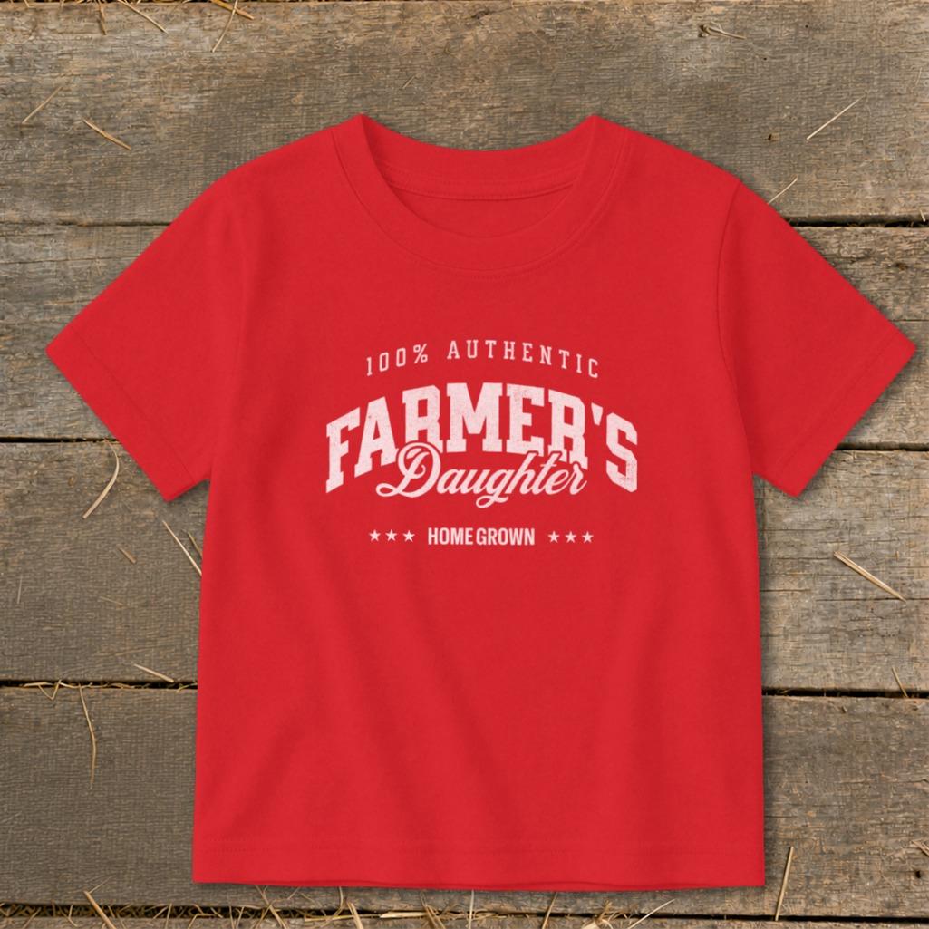 Authentic Farmer's Daughter Toddler Tee