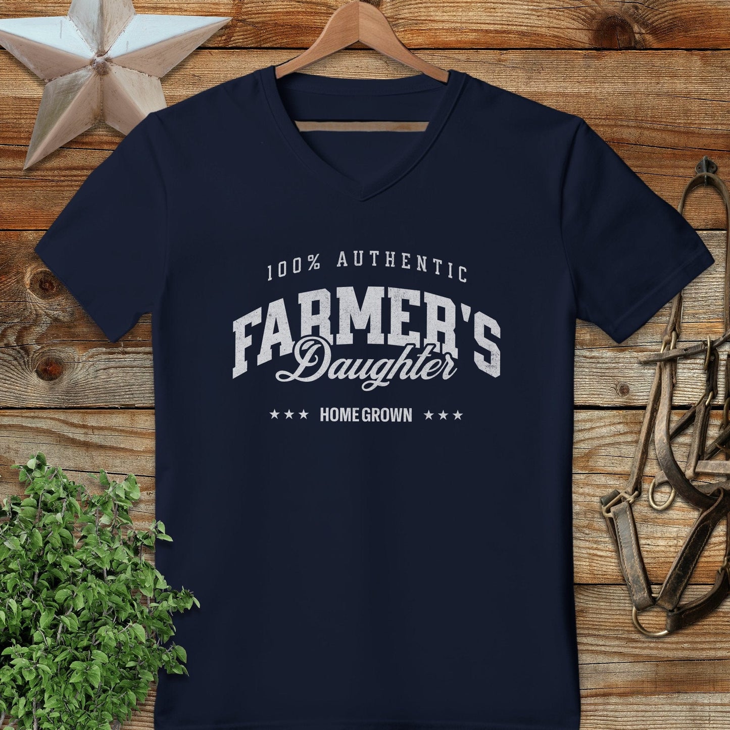 Authentic Farmer's Daughter V-neck