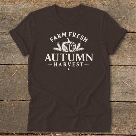 Autumn Harvest Softstyle Tee - Dark Chocolate