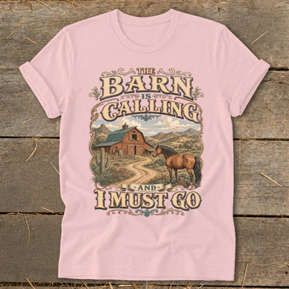 Barn Calling I Must Go Softstyle Tee