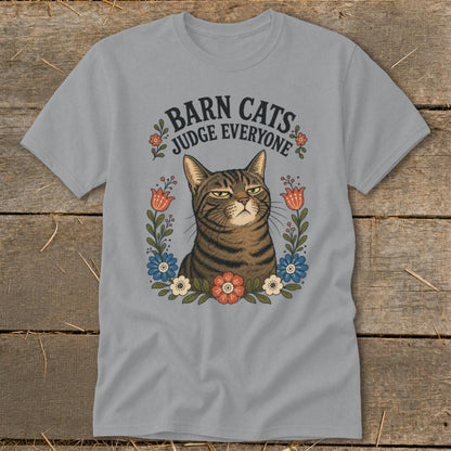 Barn Cats Judge Everyone Classic Tee