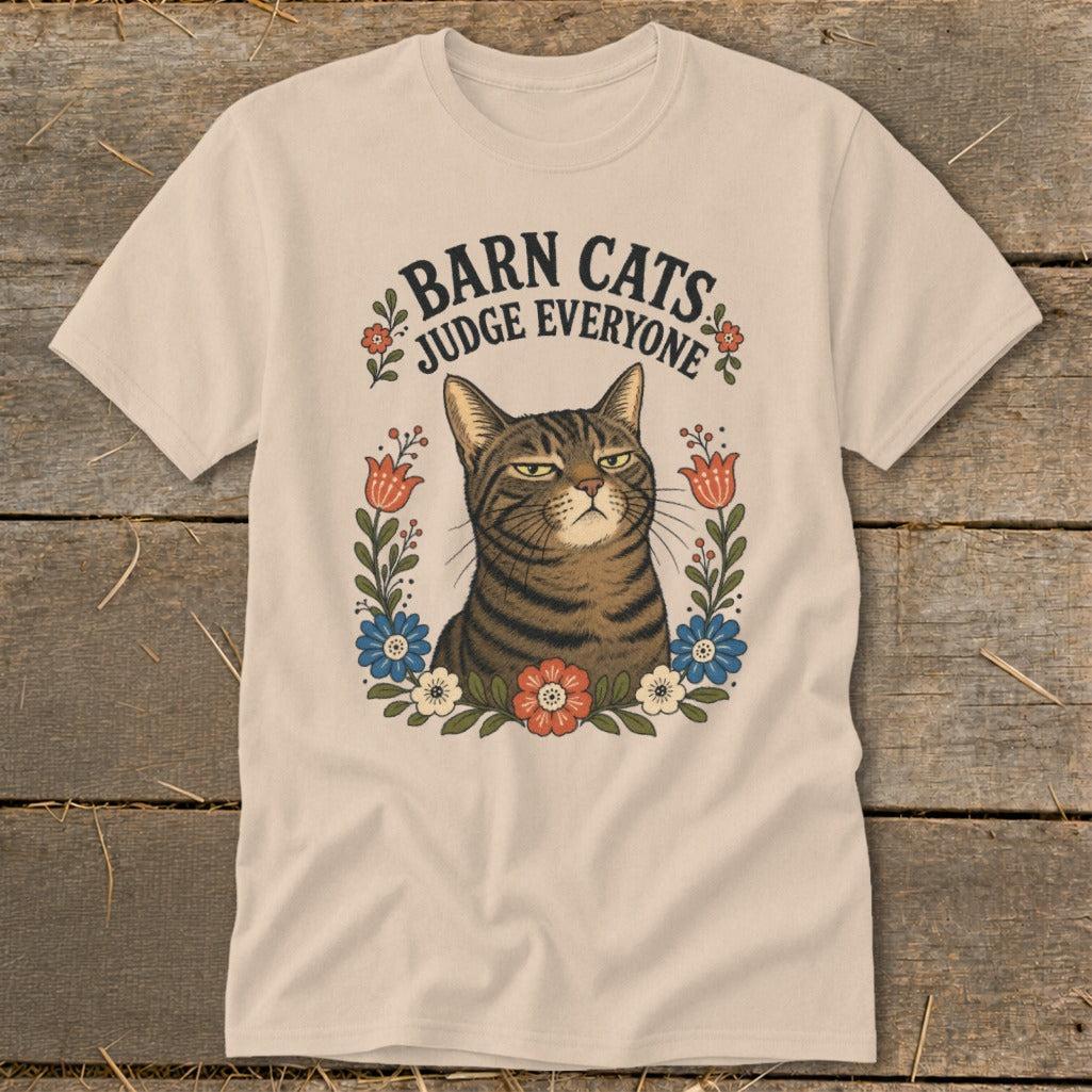 Barn Cats Judge Everyone Classic Tee