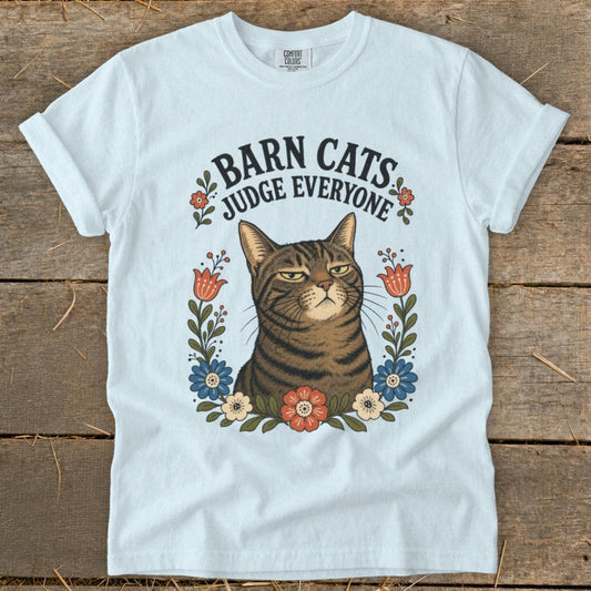 Barn Cats Judge Everyone Signature Tee