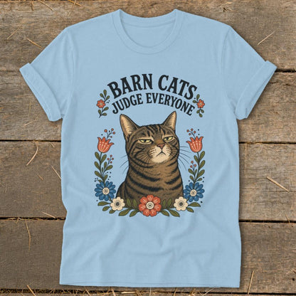 Barn Cats Judge Everyone Softstyle Tee