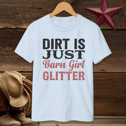 Barn Girl Glitter T-shirt (Youth)
