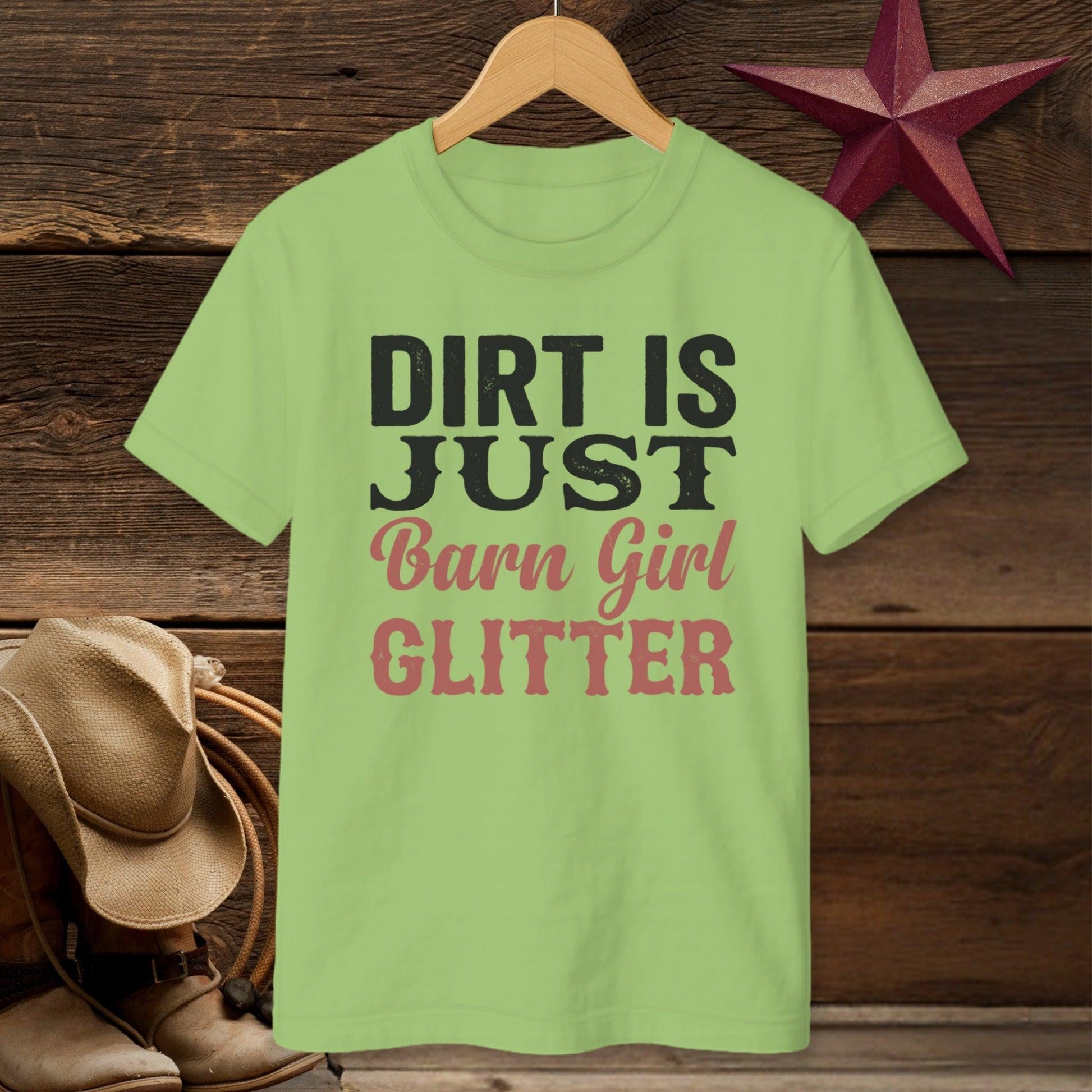 Barn Girl Glitter T-shirt (Youth)