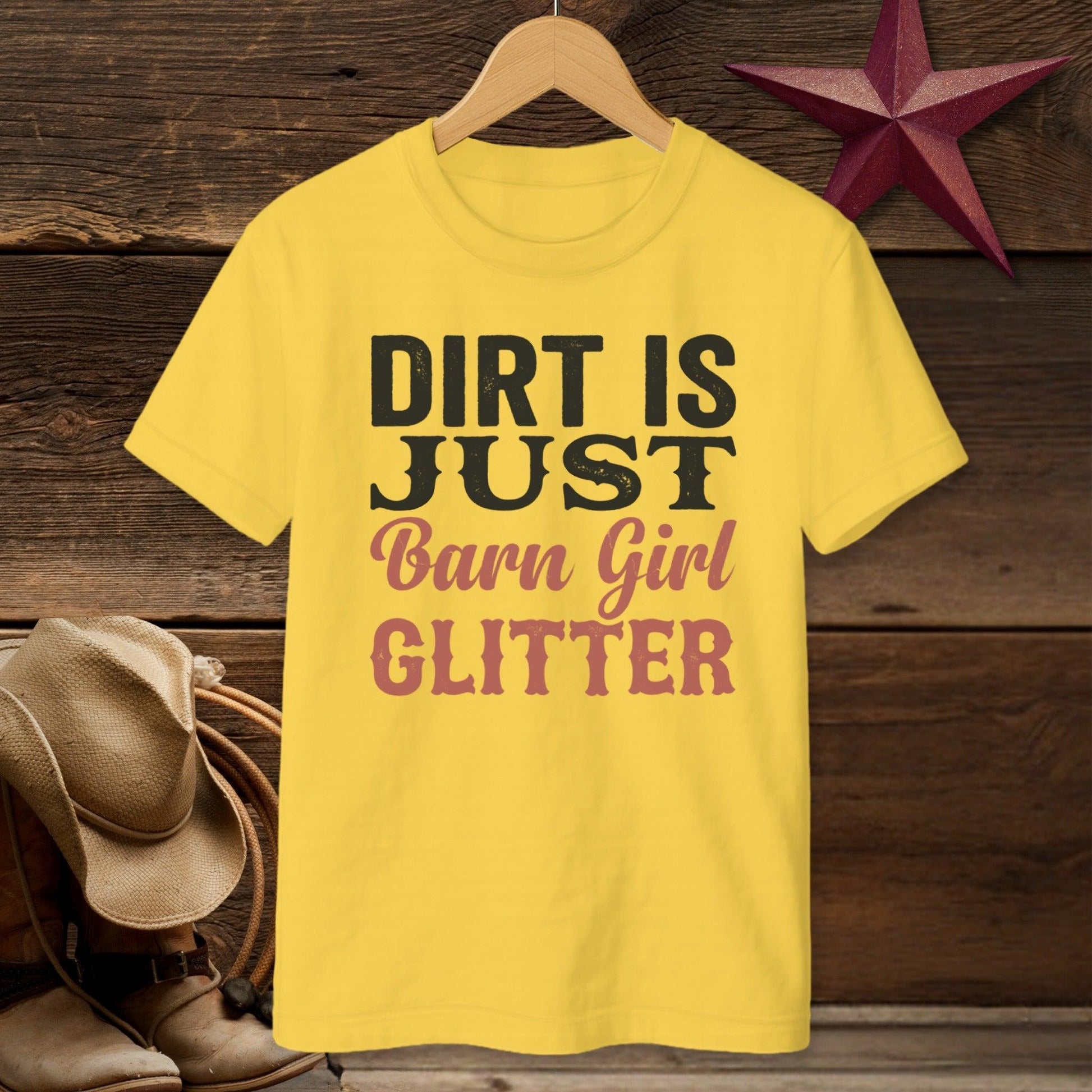 Barn Girl Glitter T-shirt (Youth)
