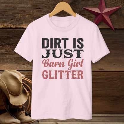 Barn Girl Glitter T-shirt (Youth)