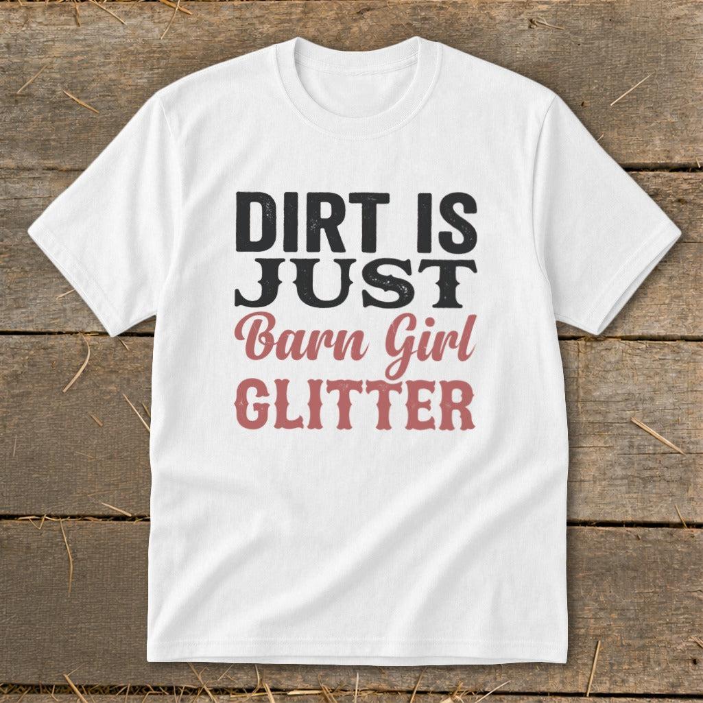 Barn Girl Glitter Youth Tee