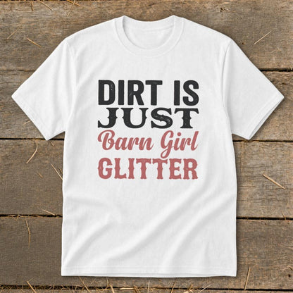 Barn Girl Glitter Youth Tee