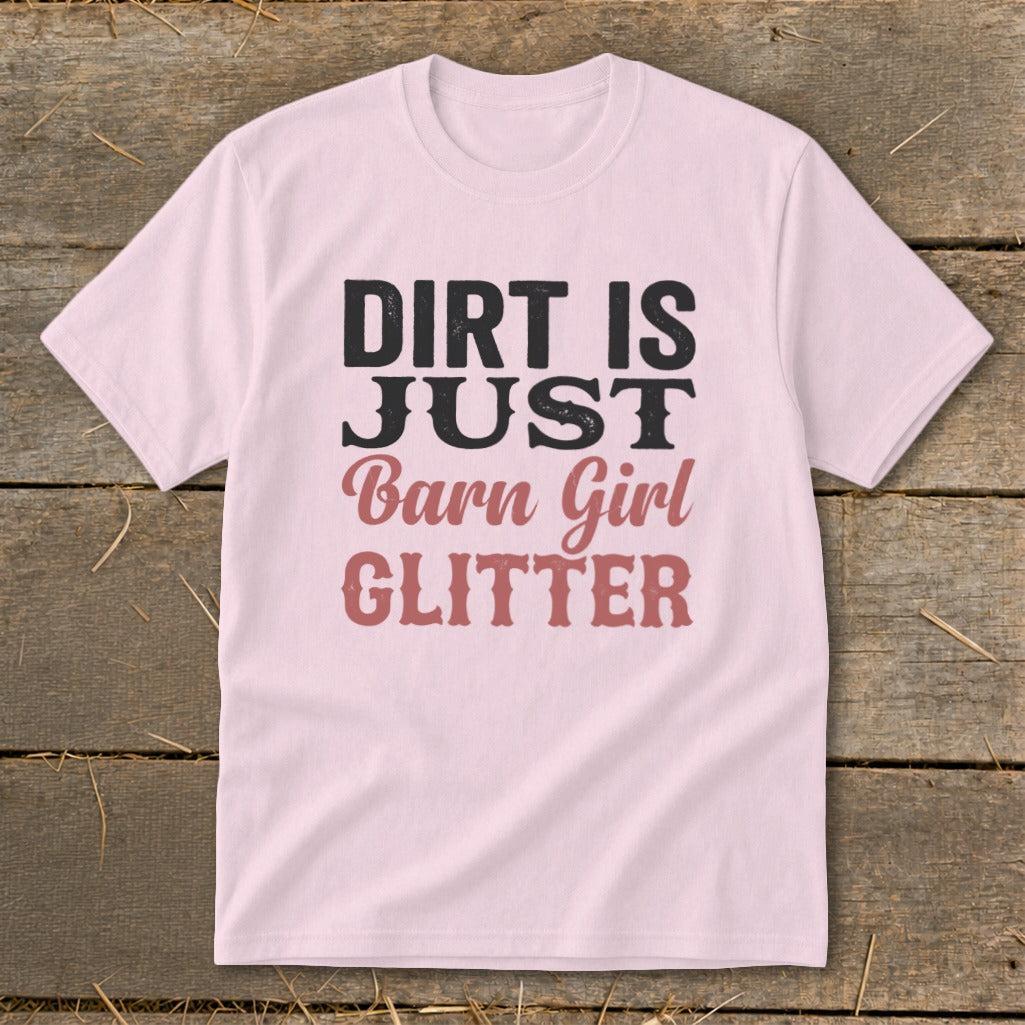Barn Girl Glitter Youth Tee