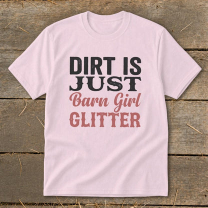 Barn Girl Glitter Youth Tee