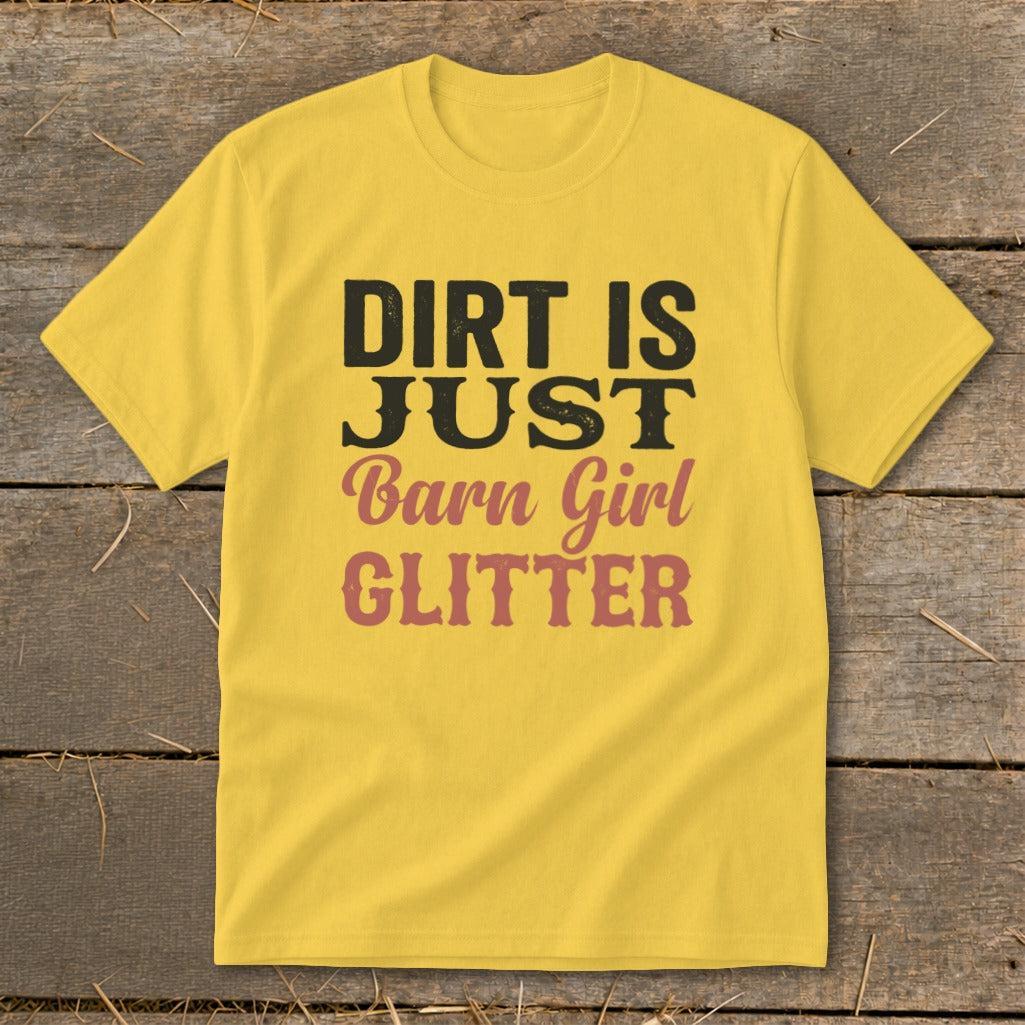 Barn Girl Glitter Youth Tee