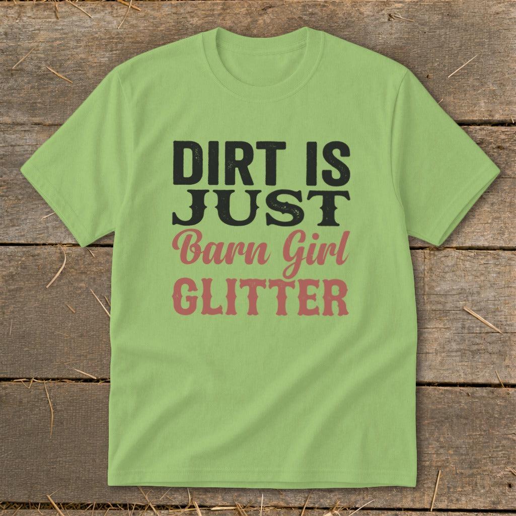 Barn Girl Glitter Youth Tee