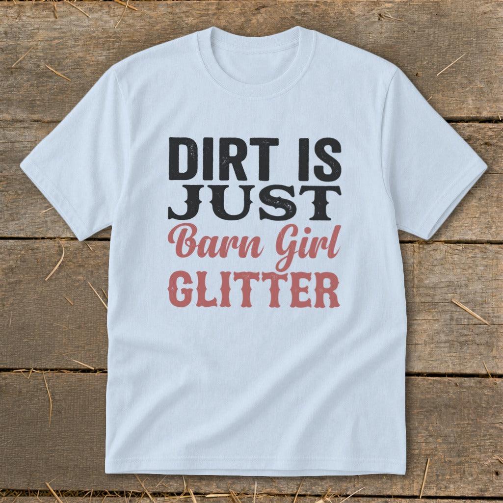 Barn Girl Glitter Youth Tee