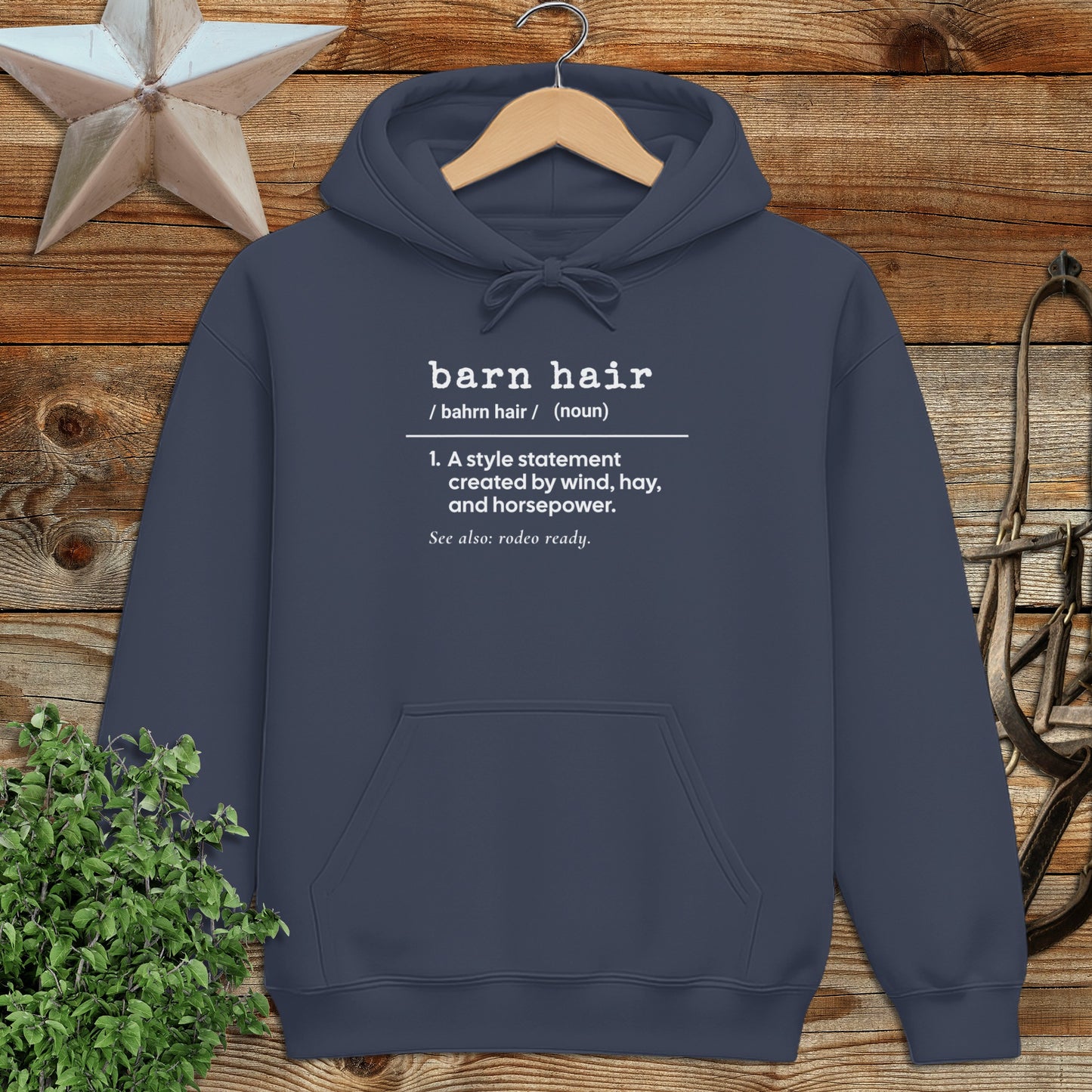 Barn Hair Definition Hoodie