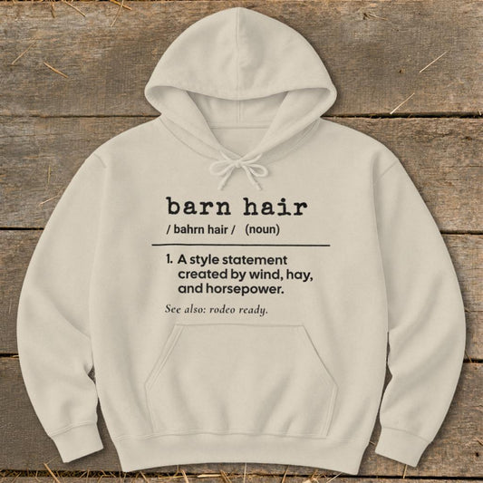 Barn Hair Definition Hoodie - Sand