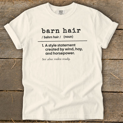 Barn Hair Definition Signature Tee