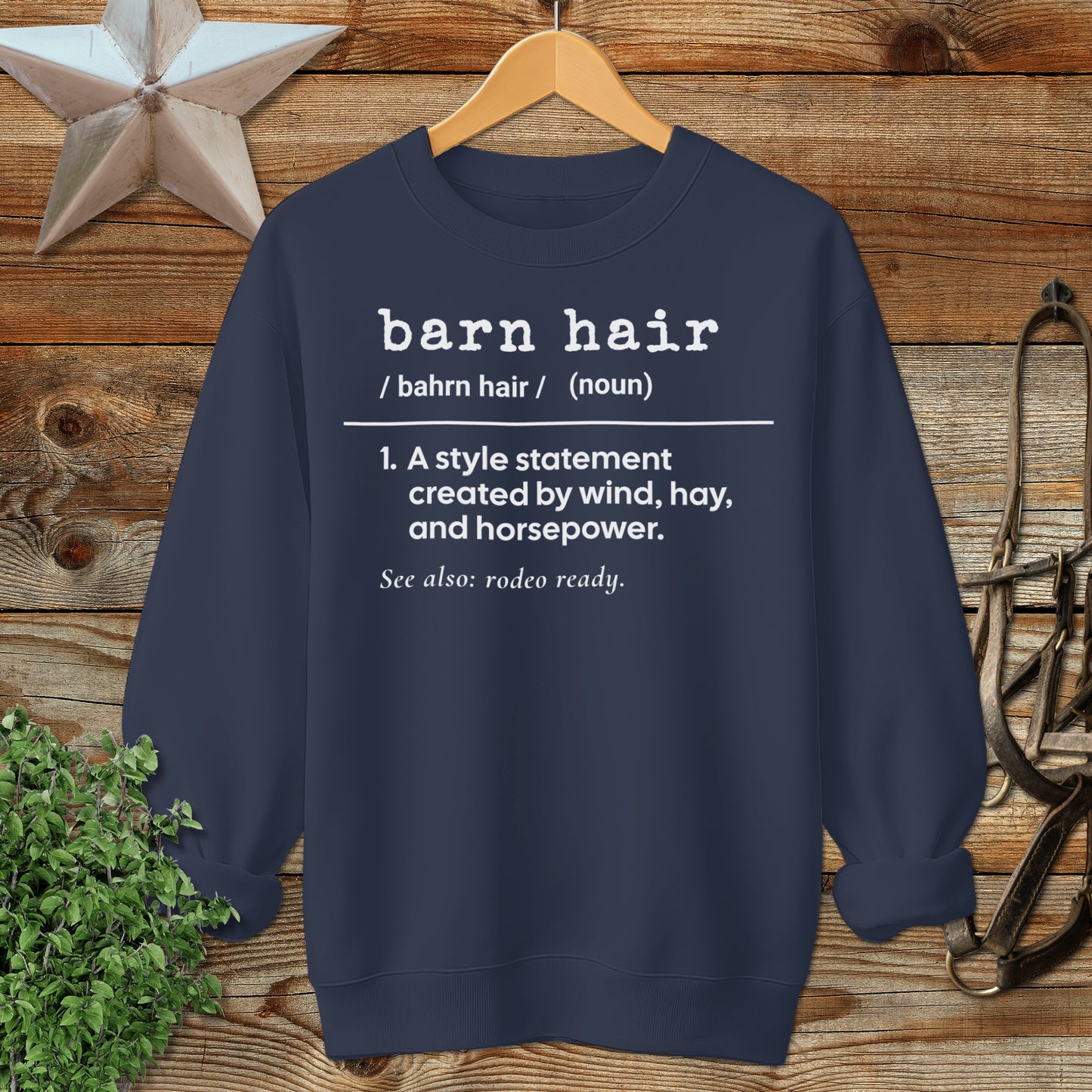 Barn Hair Definition Sweatshirt