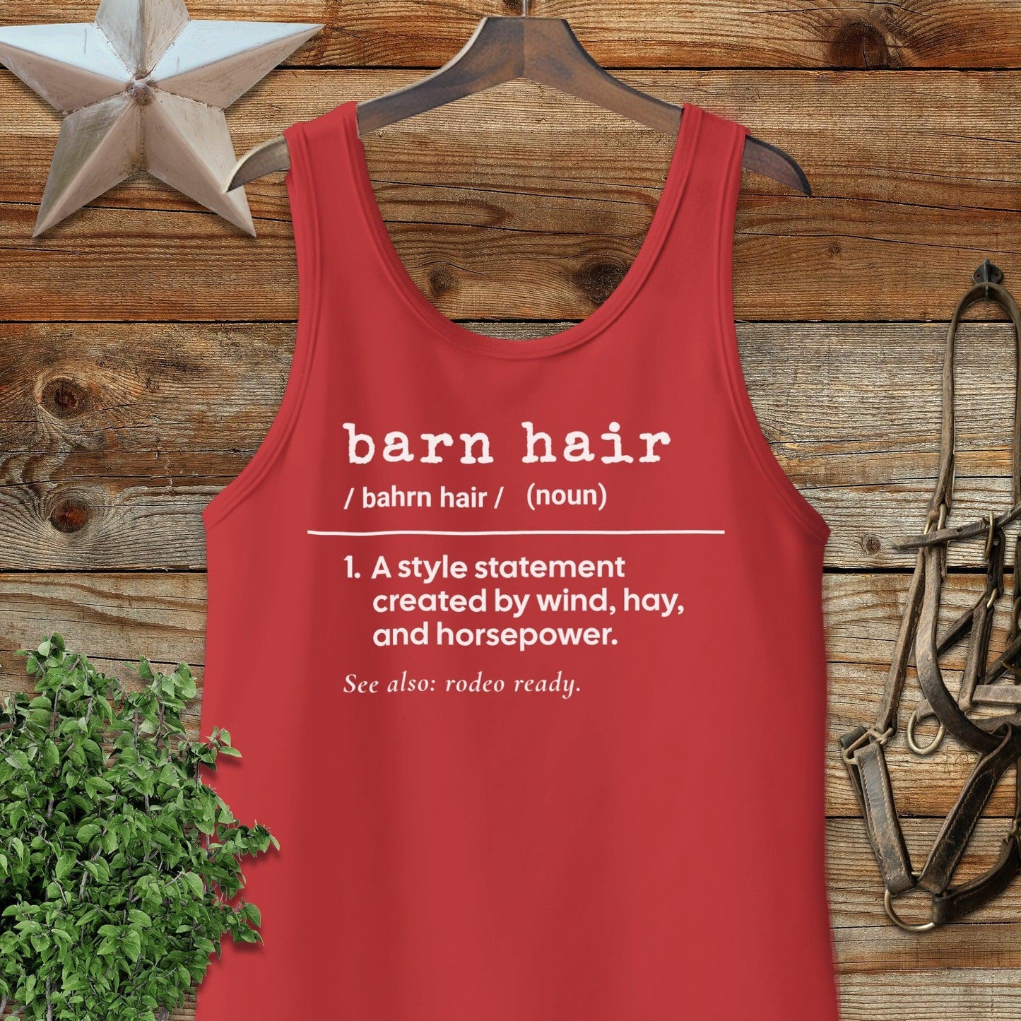 Barn Hair Definition Tank Top