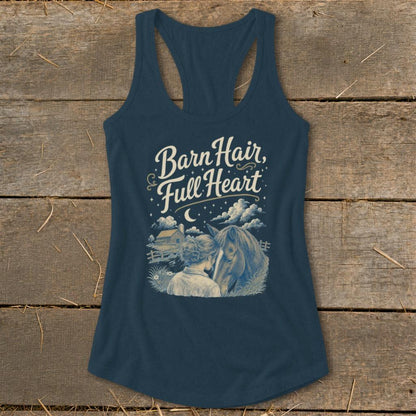 Barn Hair Full Heart Racerback Tank
