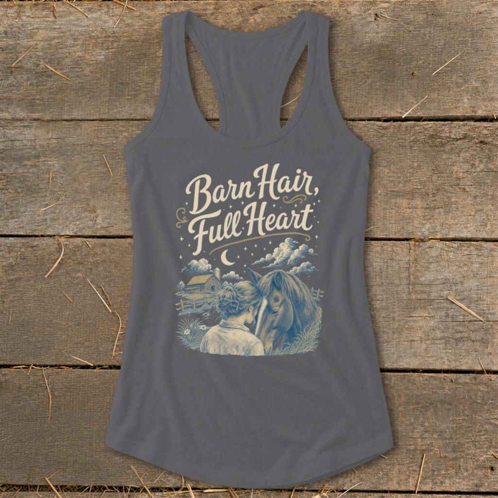 Barn Hair Full Heart Racerback Tank