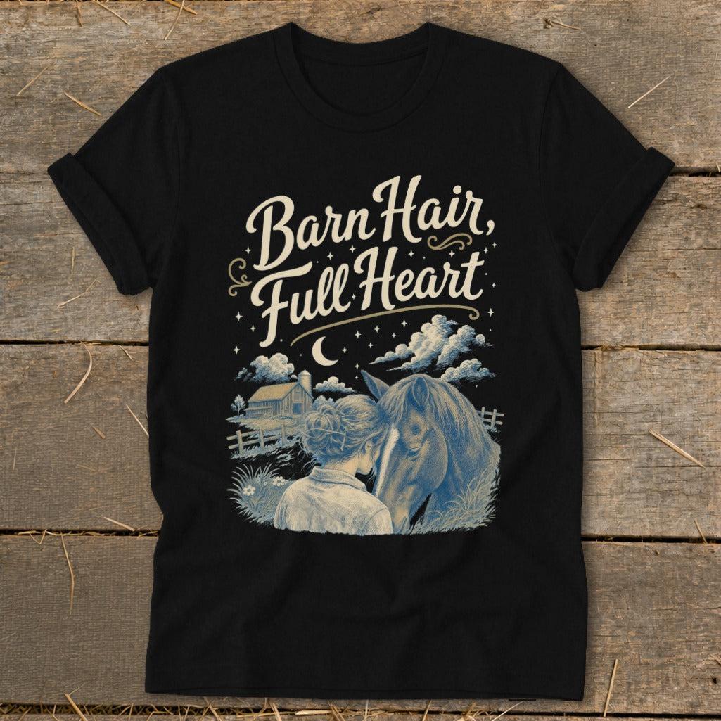 Barn Hair Full Heart Softstyle Tee