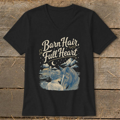 Barn Hair Full Heart V-neck
