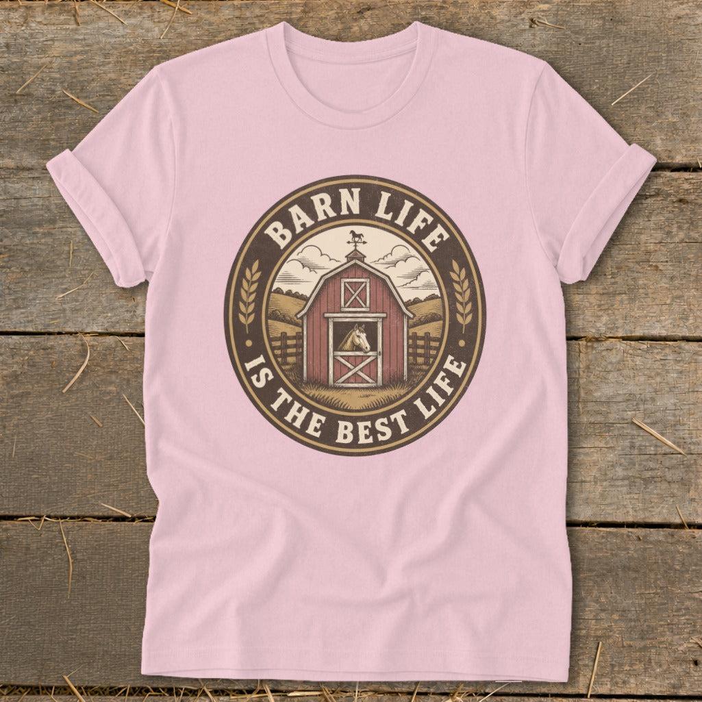 Barn Life is the Best Life Softstyle Tee