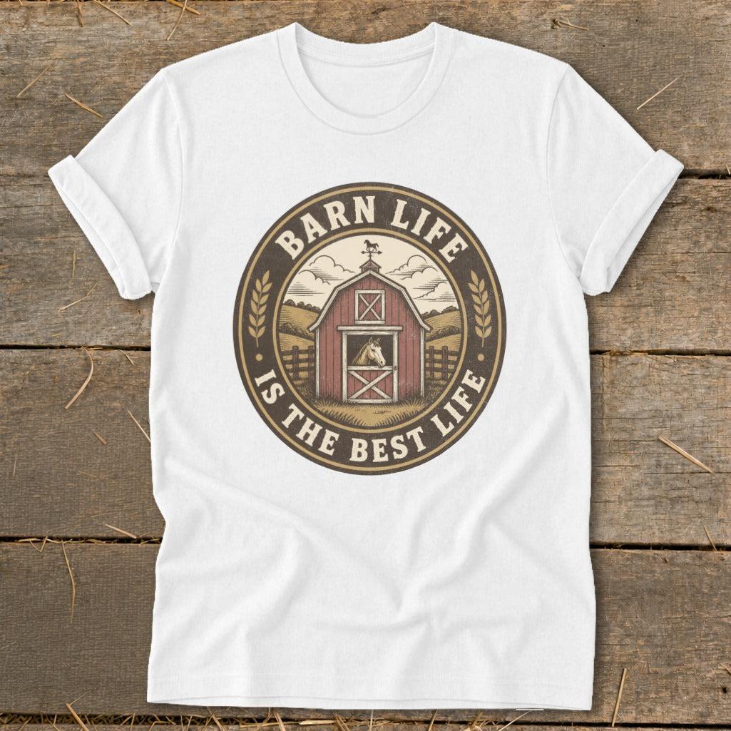 Barn Life is the Best Life Softstyle Tee