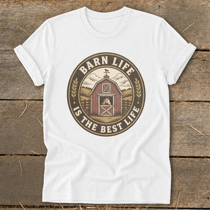 Barn Life is the Best Life Softstyle Tee