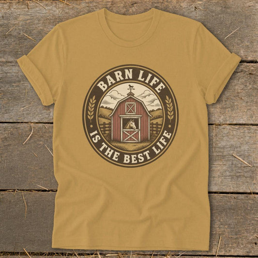 Barn Life is the Best Life Softstyle Tee