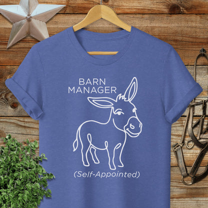 Barn Manager T-Shirt