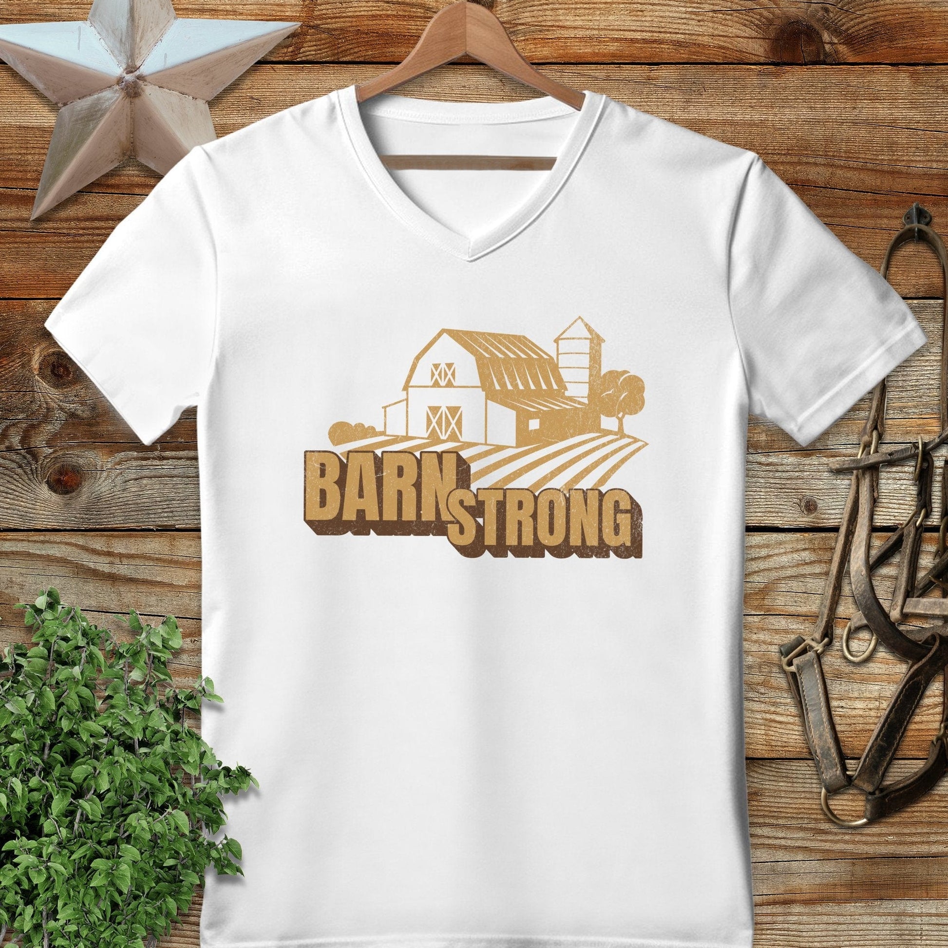 Barn Strong V-neck