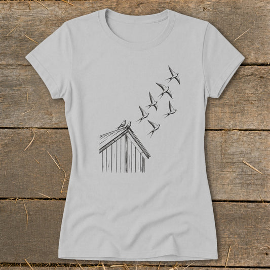 Barn Swallows Ladies Tee