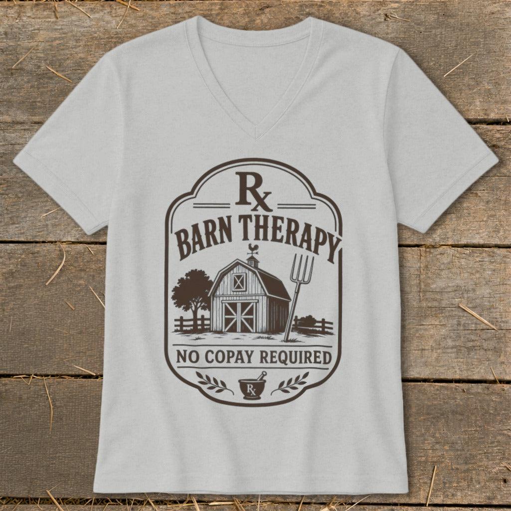 Barn Therapy V-neck