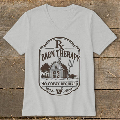 Barn Therapy V-neck