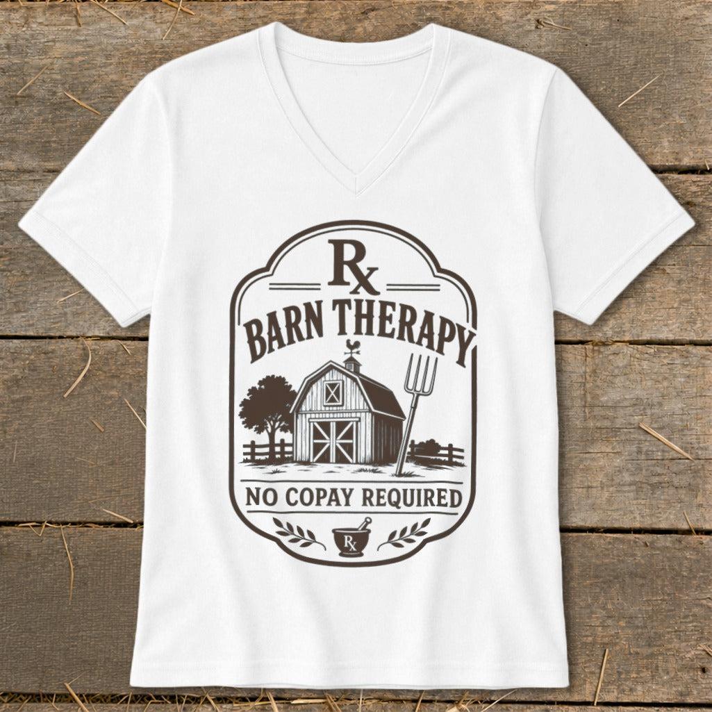 Barn Therapy V-neck