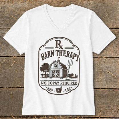 Barn Therapy V-neck