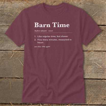Barn Time Definition Classic Tee