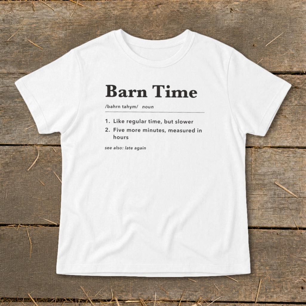 Barn Time Definition Infant Tee