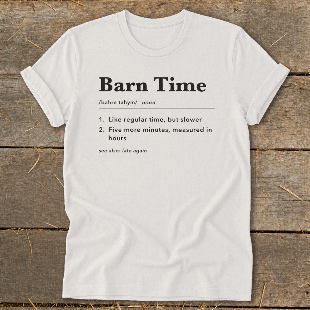 Barn Time Definition Softstyle Tee